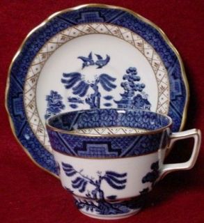ROYAL DOULTON china REAL OLD WILLOW TC1126 Cup & Saucer