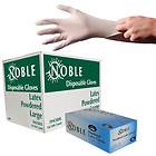 Noble Large Latex Powdered Food Grade Gloves