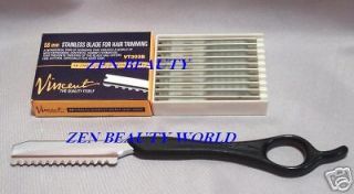 VINCENT HAIR SHAPER/STYLING RAZOR+10BDS_FE​ATHER STYLE