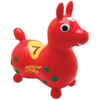 Gymnic Racin Rody Inflatable Hopping Horse   Red