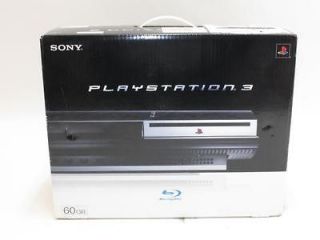   listed Sony PlayStation 3 60 GB Piano Black Console (NTSC) CECH A01