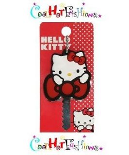 Loungefly Hello Kitty Big Red Bow Key Cap House Car Home Office School 