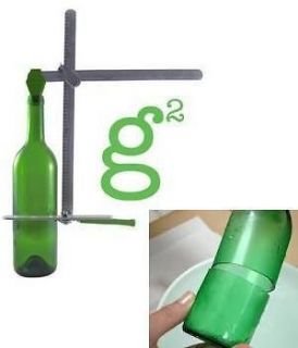 Stained Glass Bottle Cutter Generation Green g2 Recycles Old & New 