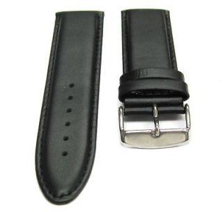 18MM GENUINE LEATHER STRAP BAND FOR BREITLING WATCH BLK #16
