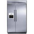   42 BUILT IN SIDE BY SIDE REFRIGERATOR KBUDT4265E DING BY THE HANDLE