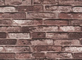 Brown Brick Texture Vinly Wallpaper Bricks for Kitchen Fireplace Free 