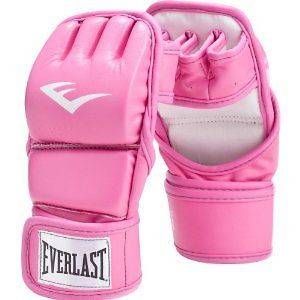   Pink Wristwrap Kickboxing Gloves For Boxing Training Fight Women NEW