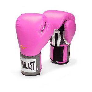   Everlast Womens Pro Style Training Gloves 8, 12 oz. Sizes Pink Dense