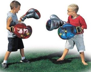 PAIR OF INFLATABLE GIANT BOXING GLOVES 21 ADULTS & CHILD FUN