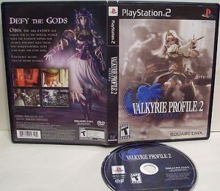Valkyrie Profile 2 Silmeria Sony PlayStation 2 PS2 Square Enix RPG 