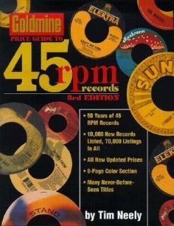Goldmine Price Guide to 45 Rpm Records by Neely Illustrated 70000 