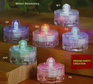 Waterproof Durable submersible LED Floral light CHOOSE From 6 COLORS
