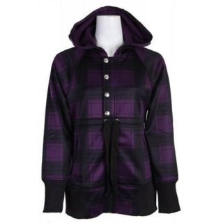 Burton Womens Minx Fleece Jacket Hoodie coat NEW