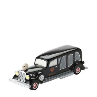 HALLOWEEN VILLAGE Dept 56 Car Figurine 4025403 SELL YOUR SOUL HEARSE