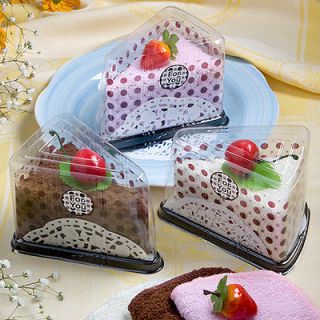 50   Slice of Cake Towel Bridal Wedding Shower Party Favors   Free 