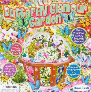 NEW Dunecraft Butterfly Glamour Garden Kit GD 0034 NIB