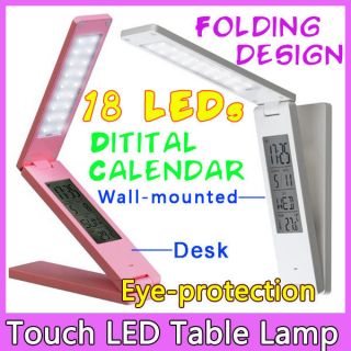 Rechargeable folding Touch 18SMD LED 5W Flexible Table Lighting Desk 