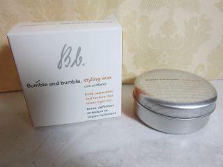BUMBLE AND BUMBLE STYLING WAX   1.5 OZ   NEW BOXED