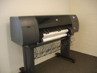 HP DesignJet 4000PS Wide Format Inkjet Printer Postsc​ript Low Usage 
