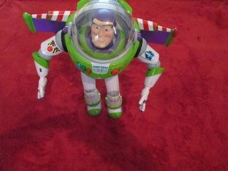 12 TOY STORY 3 BUZZ LIGHTYEAR TALKING ACTION FIGURE BY THINKWAY TOYS
