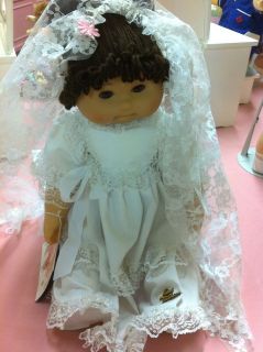Vintage Cabbage Patch Kids Doll Lissi Fashion Hispanic Bride w Wedding 