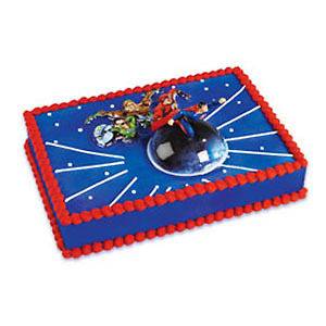 SUPERMAN Cake Decoration TOPPER Party Supplies FLASH NW