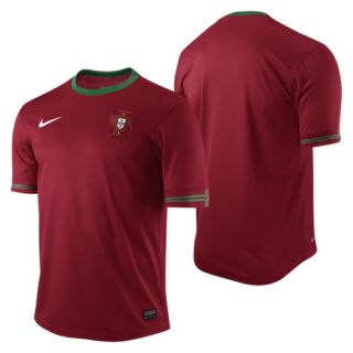Nike Portugal Official EURO 2012 Home Soccer Jersey Brand New Red