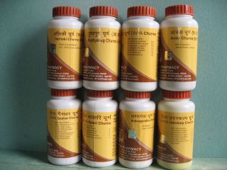 Tubs of Baba Ramdev Divya Pharacy Powders   Select Product of your 