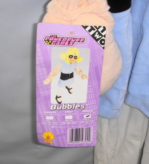 Bubbles Powerpuff Girls Costume Toddler 2 4 #10704 Missing Glasses