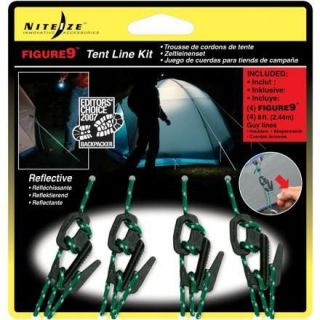   Figure 9 TENT LINE KIT Rope CAMPING Fishing HUNTING Boating TRAILER