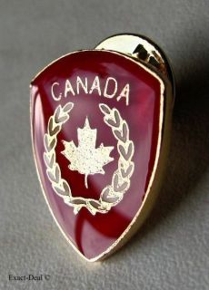   Nations Canada Korea peacekeepers First representation Lapel Pin