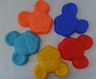 1PCS Mickey Muffin Sweet Candy Jelly Silicone Mould Mold Baking Pan 