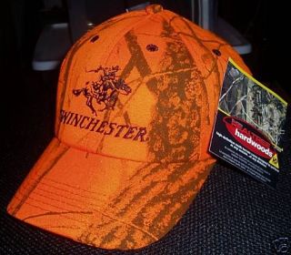 Winchester Embroidered Hat on Realtree Hardwoods Camo