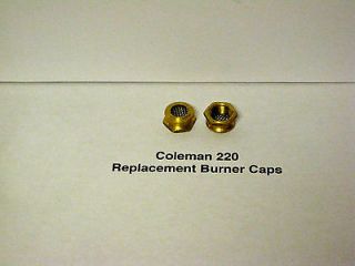 New Unused 220 Burner Caps with Screens for Coleman Lanterns