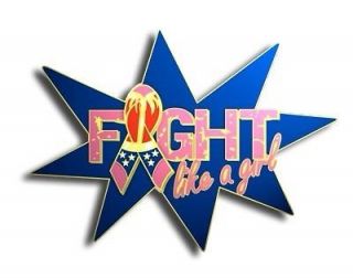   Breast Cancer New Style Fight Like a girl Wonder Woman Lapel Pins f/s