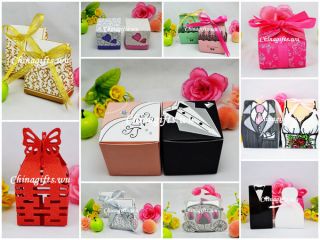    choice styles&quantities wedding gift box wedding favour/candy boxes