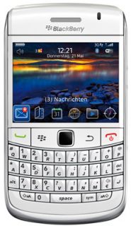   ) BlackBerry Bold 9700 White Smartphone T mobile Fair Condition
