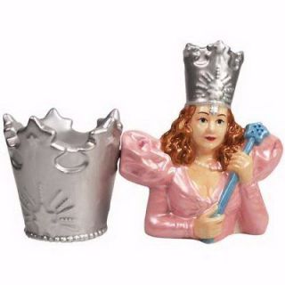 WIZARD OF OZ Glinda & Crown Salt & Pepper Shakers NEW Gift Boxed L 