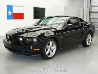   FORD MUSTANG GT PREMIUM 5SPD HTD LEATHER 19S 20K TEXAS DIRECT AUTO