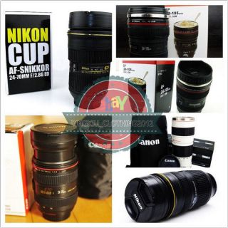 Nikon Canon 24 105 mm 70 200 24 70 Lens Coffee Mug Cup Zoomable 
