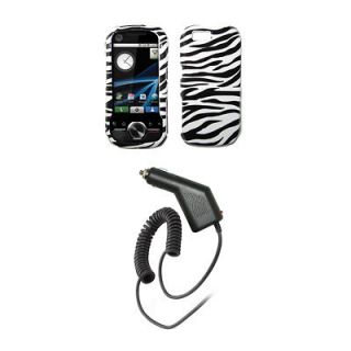 for Motorola i1 Case Cover Zebra+Car Charger+Tool