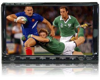 LCD CAR IN DASH TV MONITOR VCD DVD IPOD PLAYER G718