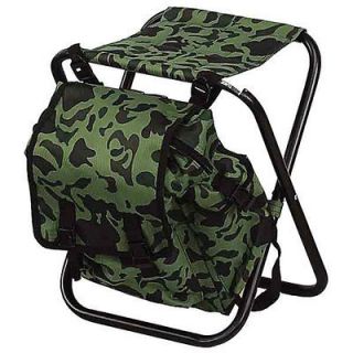 Folding Camping Stool Camp Chair Backpack Combination