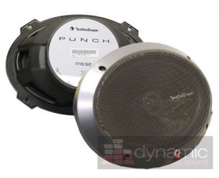   PUNCH P1692 COAXIAL CAR AUDIO SPEAKERS 6X9 2WAY 150 WATTS NEW