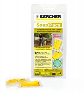 Karcher Deck & Patio Wash 12 Gel Packs for Power Washer
