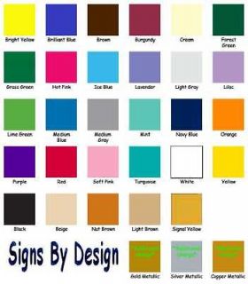 25 sheets 12x12 Oracal 651 Craft Vinyl ~ You Pick from 29 Glossy 