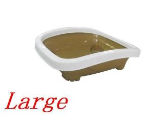 Favorite large size Cat litter pan/Bowl box with Top Frame