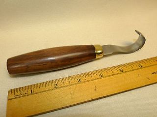 SINGLE EDGED WOOD CARVING HOOK KNIFE CROOKED KNIFE WOODCARVING SMALL 