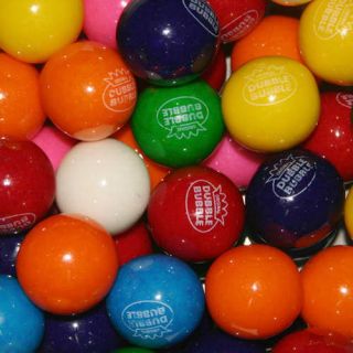 120 DUBBLE BUBBLE 1 GUMBALLS vending candy gum balls