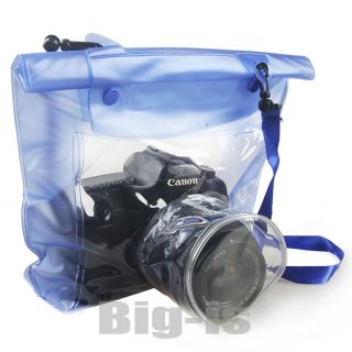 Canon Waterproof Underwater Housing Case Dry Bag for 7D 650D 1DX 5D 